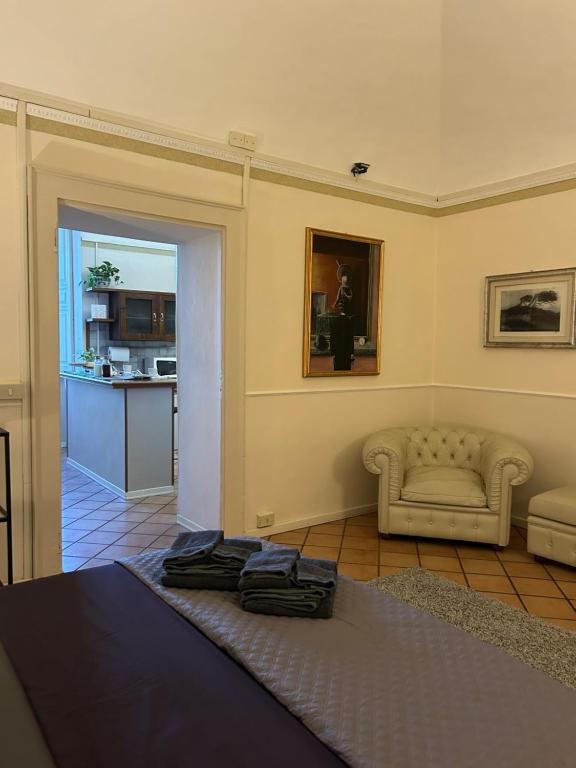 Kuchyň nebo kuchyňský kout v ubytování Palazzo Antico