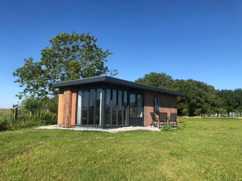 Zahrada ubytování Albertine Agnes Tiny House