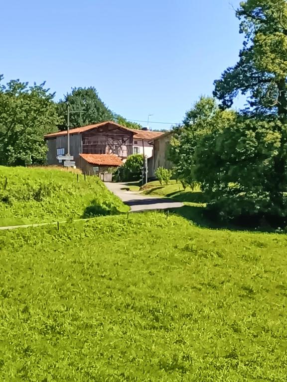 Zahrada ubytování La salamandre de l'escat