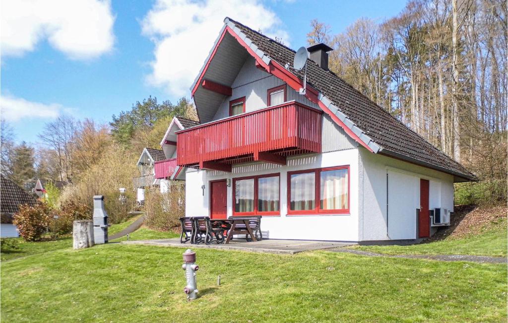 Hoone, kus puhkemaja asub