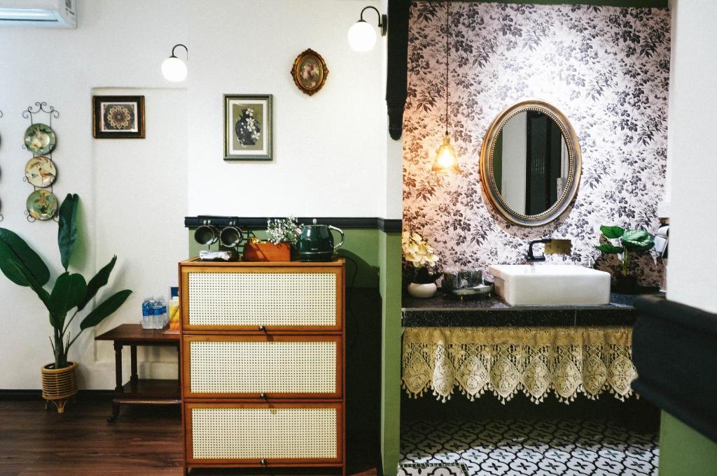 Voodi või voodid majutusasutuse 旧时光 Old Time -15 mins to T awau Airport toas