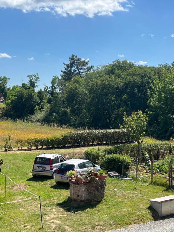 Zahrada ubytování Camera tripla Il Picchio Verde