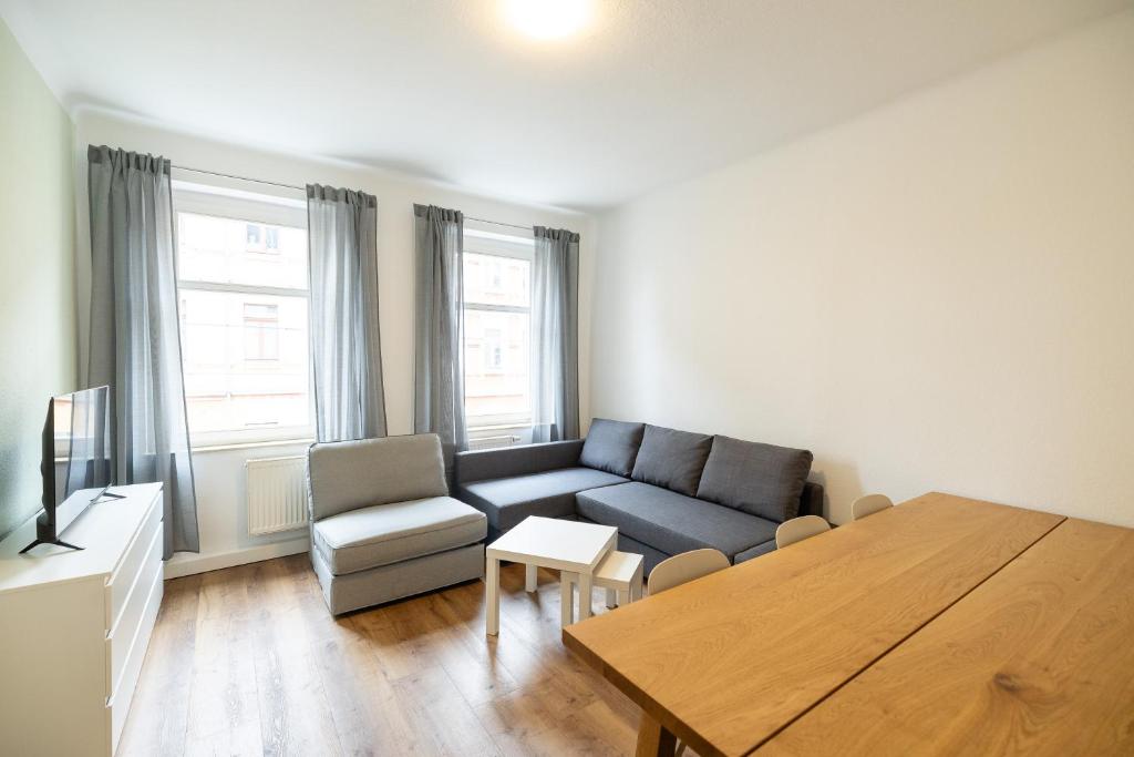 LeHaStays - Apartment Leipzig I 4 Einzelbetten