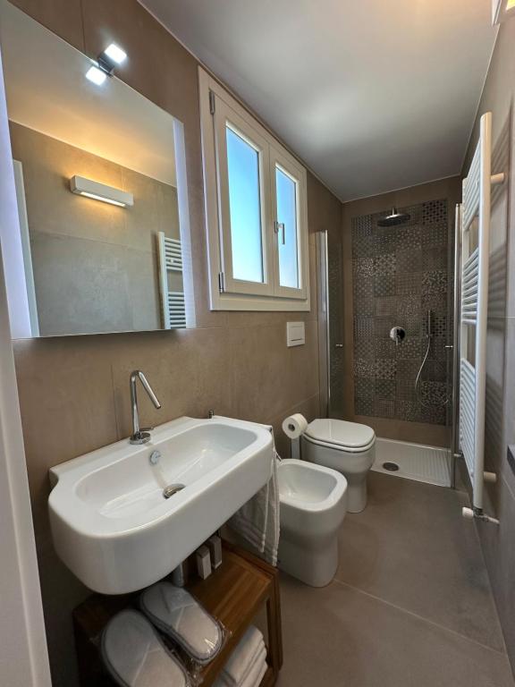 Koupelna v ubytování Design, comfort e atmosfera nel cuore del Salento