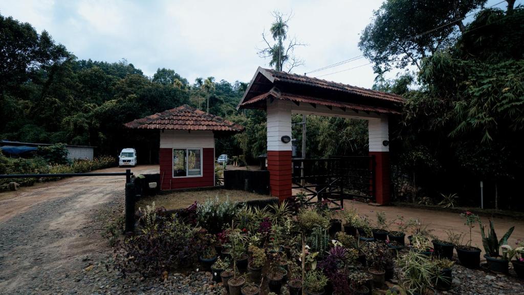 Zahrada ubytování Vythiri Holiday Resort, Wayanad