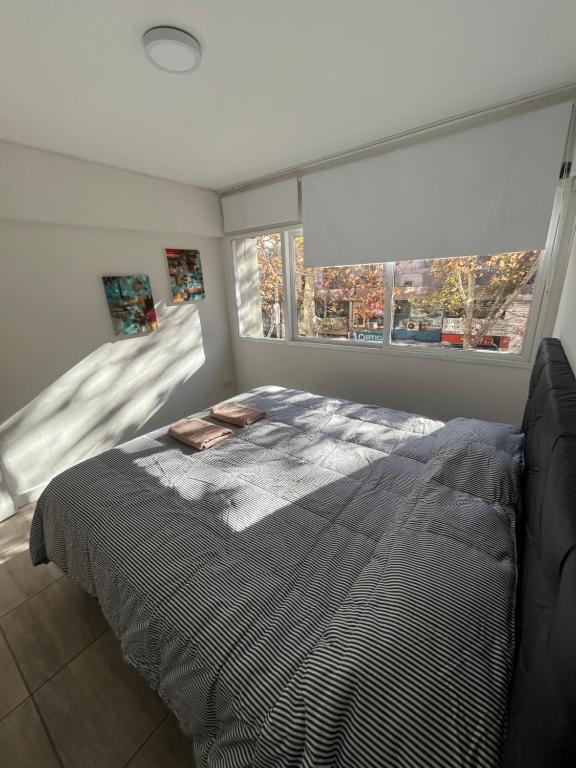 Postel nebo postele na pokoji v ubytování Apartamento en el Corazón de Mendoza