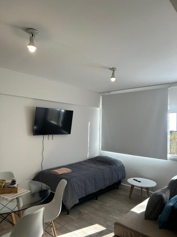 TV a/nebo společenská místnost v ubytování Apartamento en el Corazón de Mendoza