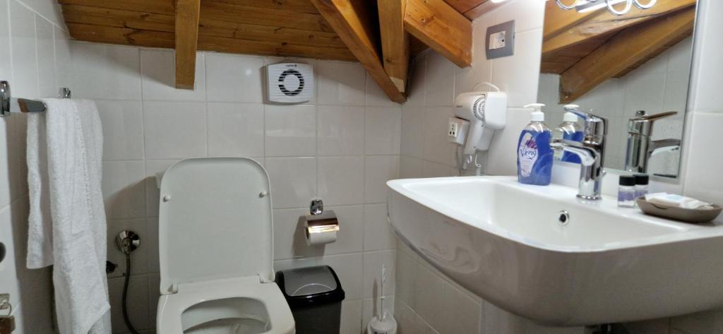 Koupelna v ubytování SHENA Guest House
