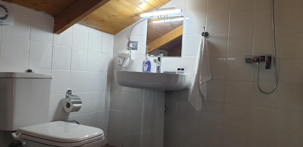 Koupelna v ubytování SHENA Guest House