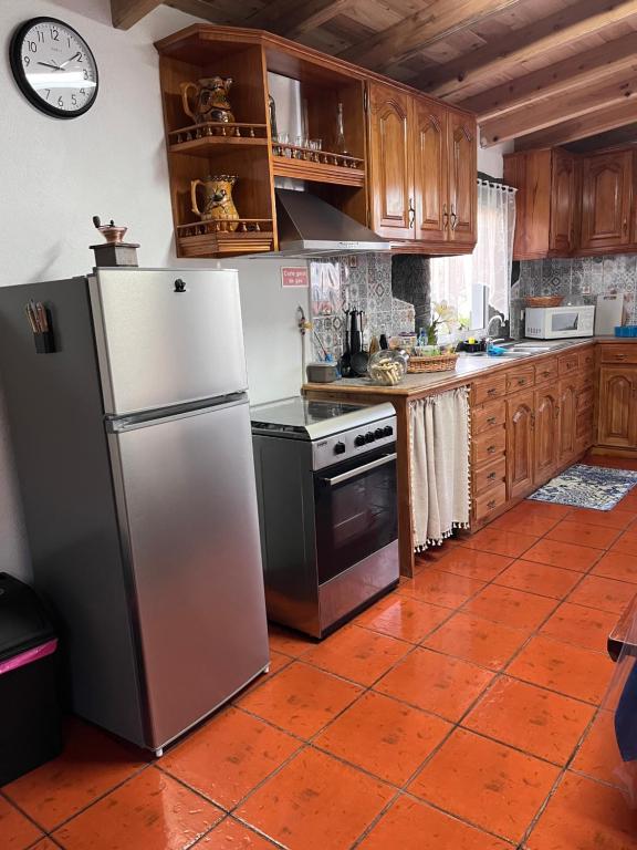 Kuchyň nebo kuchyňský kout v ubytování Casa Do Salgueiro