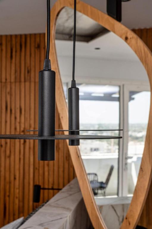 Posteľ alebo postele v izbe v ubytovaní K Town Suites Naxos