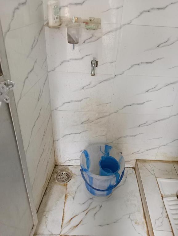 Koupelna v ubytování Hotel Kalzug