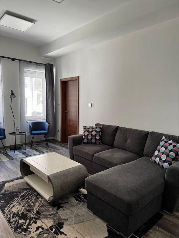 Posedenie v ubytovaní Hősök Tornya Apartman
