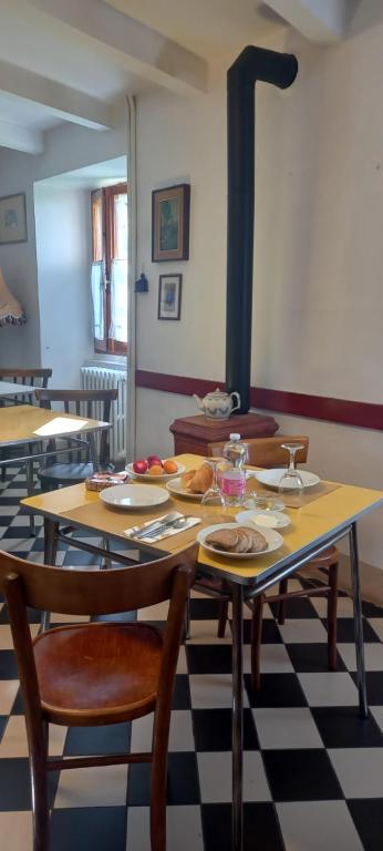 Jedlo v ubytovaní bed & breakfast alebo blízkom okolí