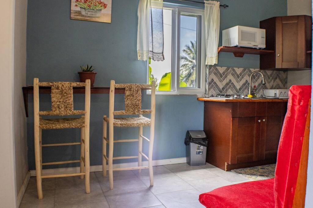 Köök või kööginurk majutusasutuses Adventurers Inn
