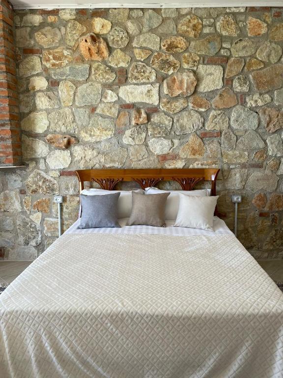 Postel nebo postele na pokoji v ubytování Hotel "SAN SAENA "