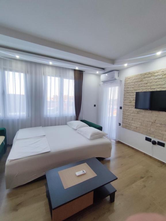 Postel nebo postele na pokoji v ubytování Vila Ideal