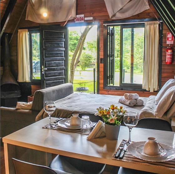 Posezení v ubytování Mon Chalet