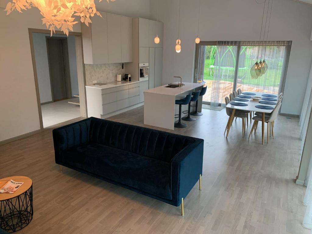 Kuchyň nebo kuchyňský kout v ubytování Villa Ariana