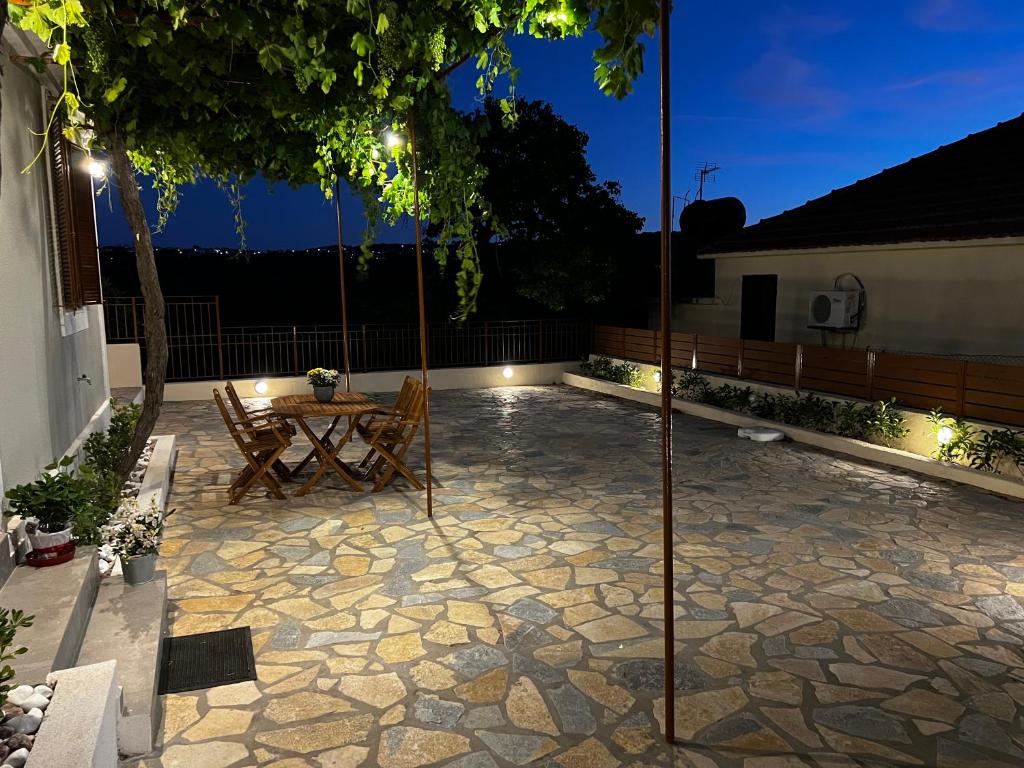 Patio nebo venkovní prostory v ubytování Villa Anthea