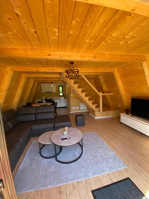 Posezení v ubytování Monark Villas