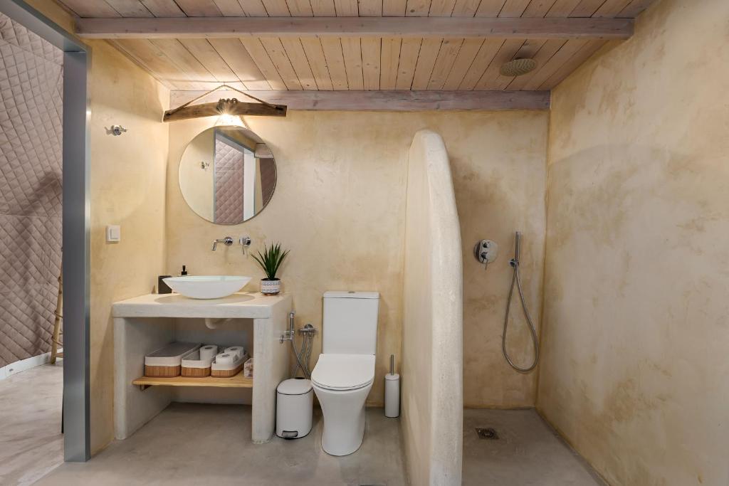 Koupelna v ubytování Gogna luxury domes