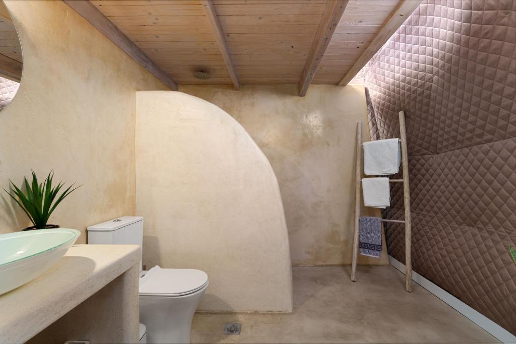 Koupelna v ubytování Gogna luxury domes