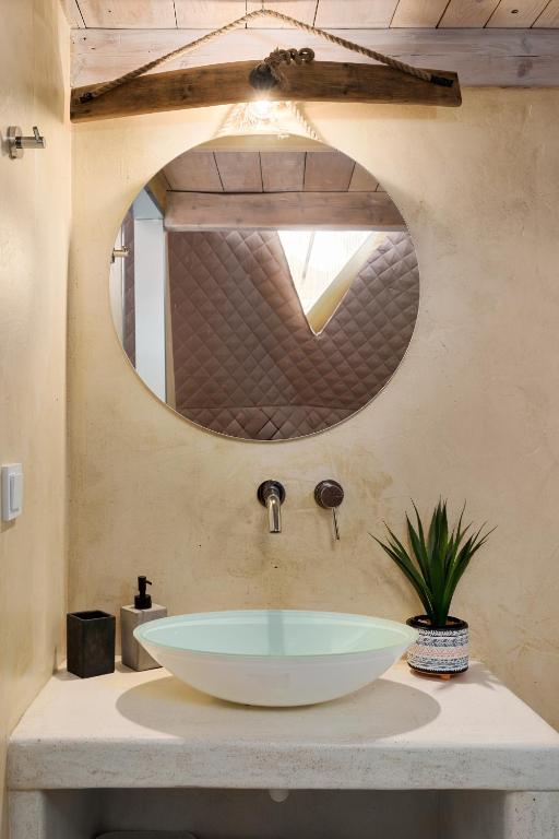 Koupelna v ubytování Gogna luxury domes