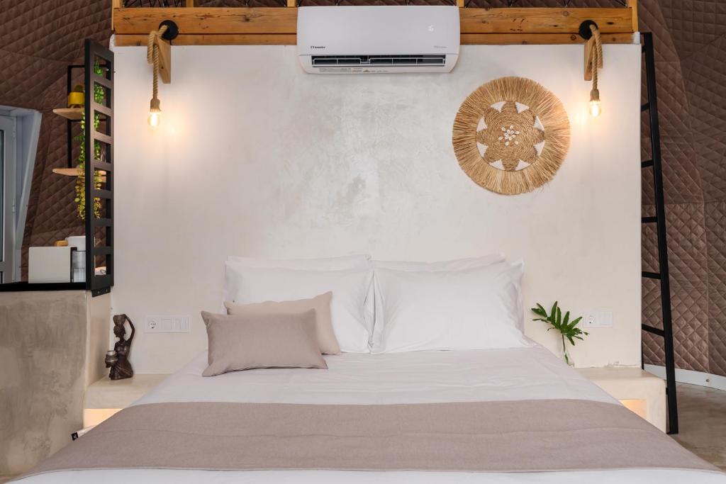 Postel nebo postele na pokoji v ubytování Gogna luxury domes