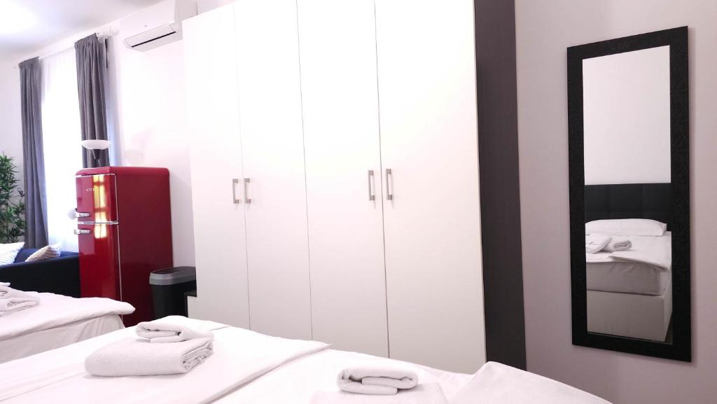 Postel nebo postele na pokoji v ubytování Rooms Koblar