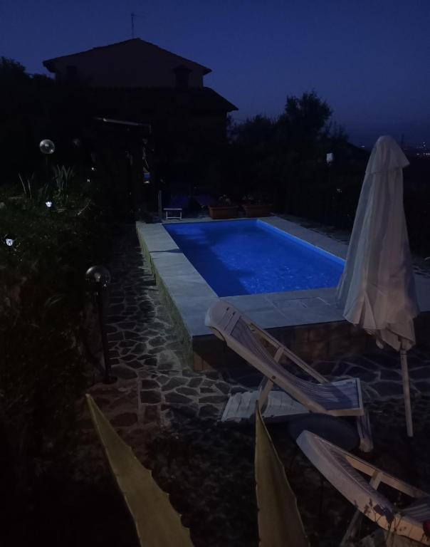 Bazén v ubytování Il Podere di Massi nebo v jeho okolí