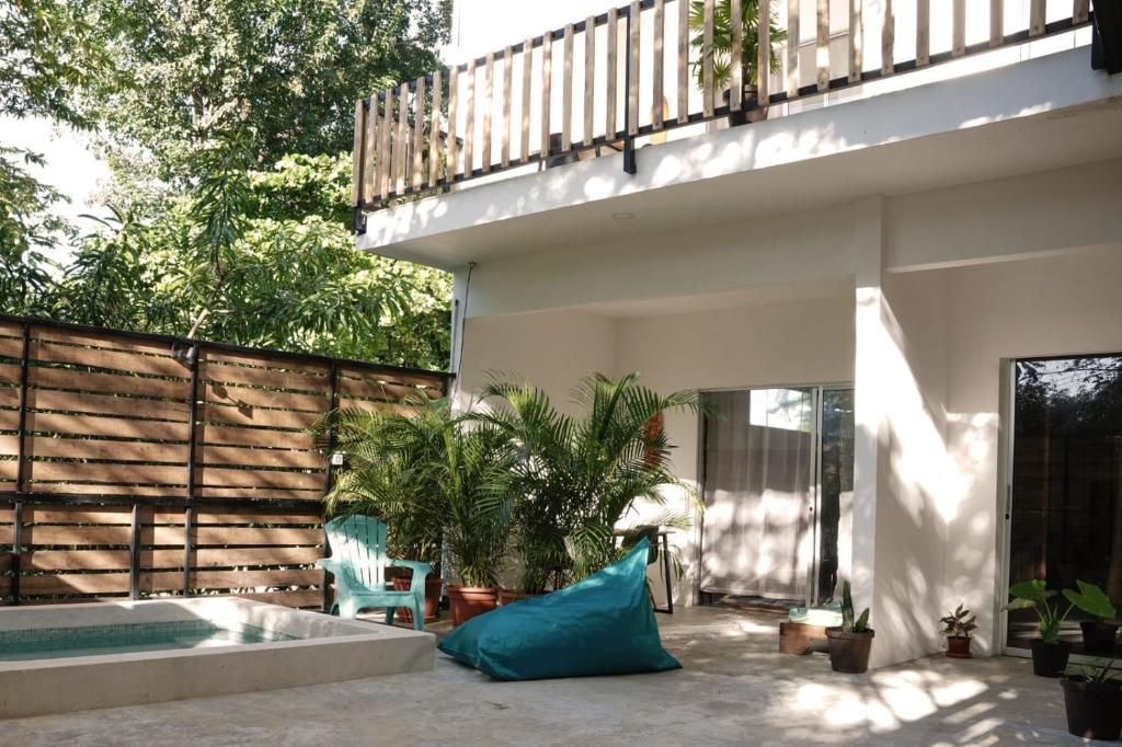 Μπαλκόνι ή βεράντα στο Casa IGUANA