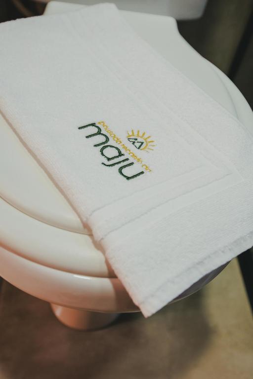 Postel nebo postele na pokoji v ubytování Recanto da Maju