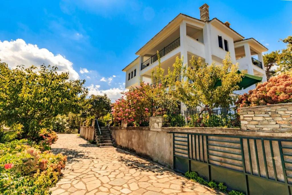Zahrada ubytování Villa Zina in Pelion