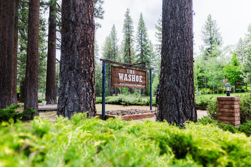 Zahrada ubytování The Washoe Lodge