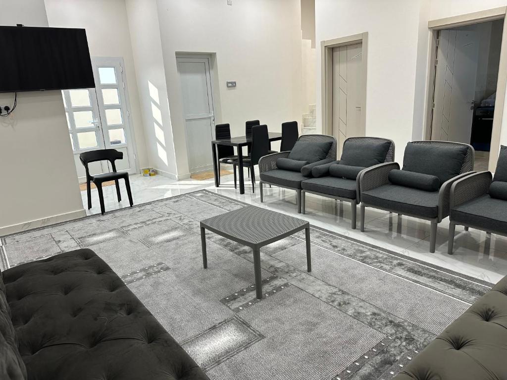 Posezení v ubytování Fanar Alsuwaih