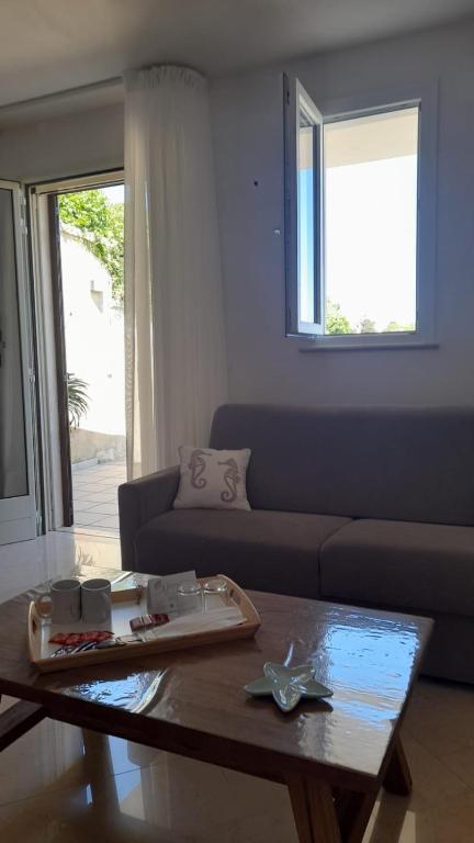 Posezení v ubytování B&B Villa Striari
