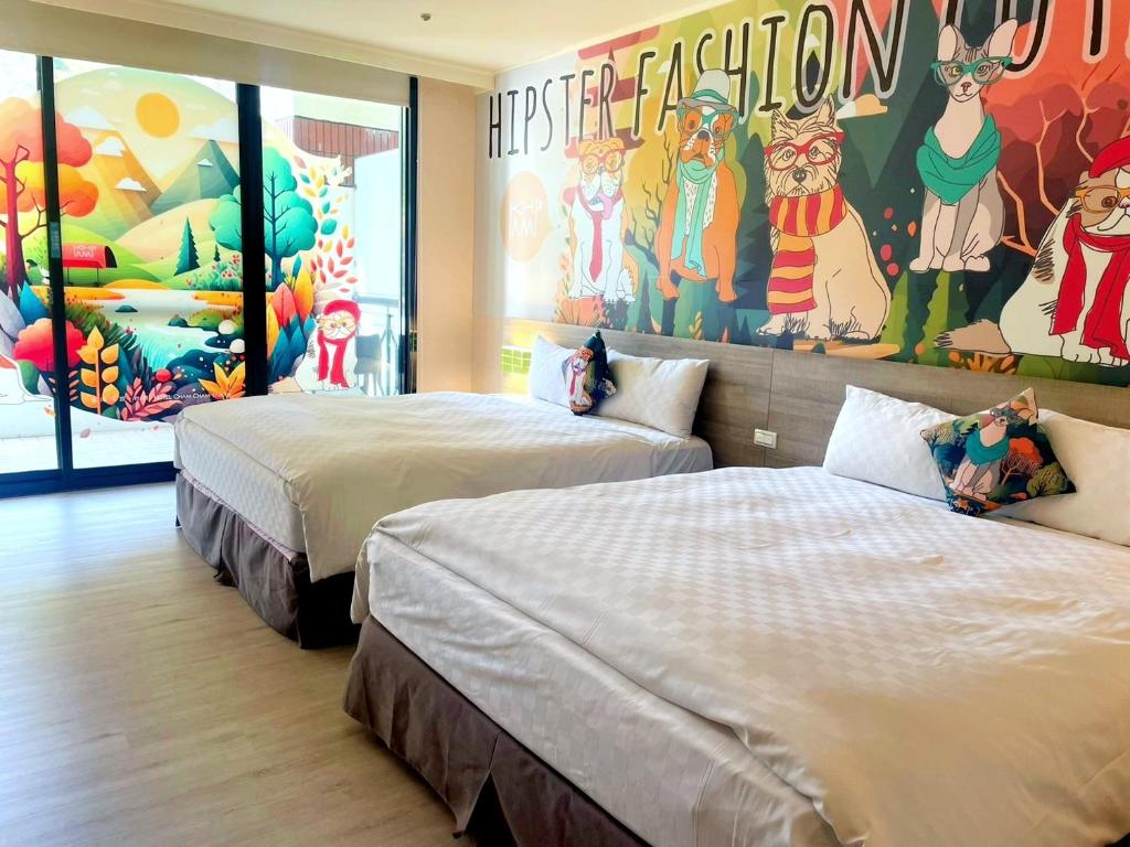 HOTEL CHAM CHAM - Tainan - Deluxe Room With View - Pet -Pehid