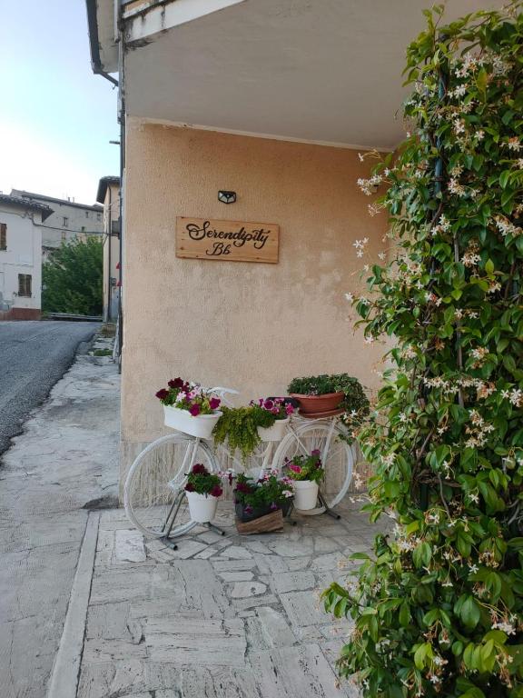Budova, kde se bed and breakfast nachází