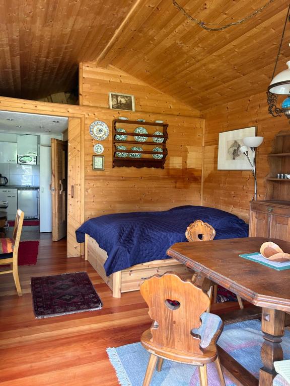 Posezení v ubytování Ferienhaus Waldblick