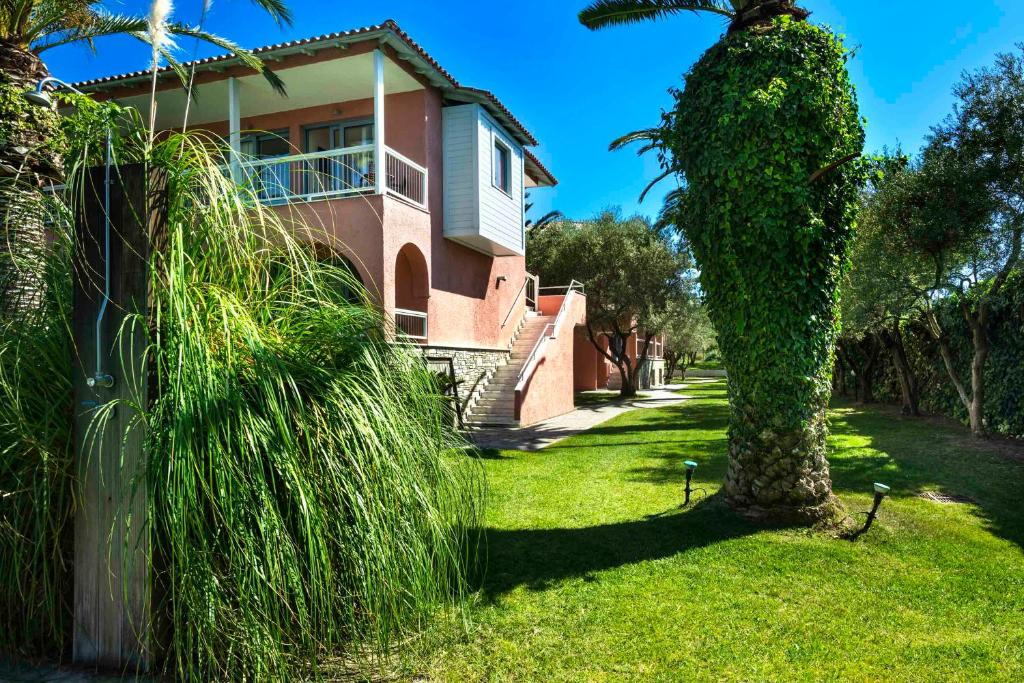 Zahrada ubytování Hotel Hanioti Village Spa
