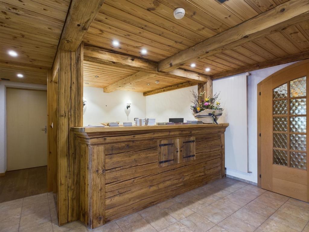 Kuchyň nebo kuchyňský kout v ubytování Bergblick Lodge - 3 Sterne Garni - Neueröffnung