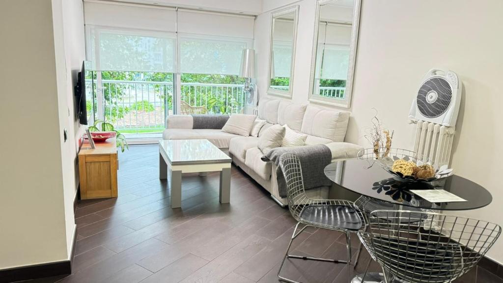 Posedenie v ubytovaní Apartamento Anoeta