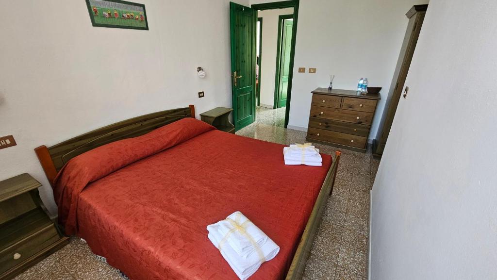 Postel nebo postele na pokoji v ubytování Casa Gaggiola