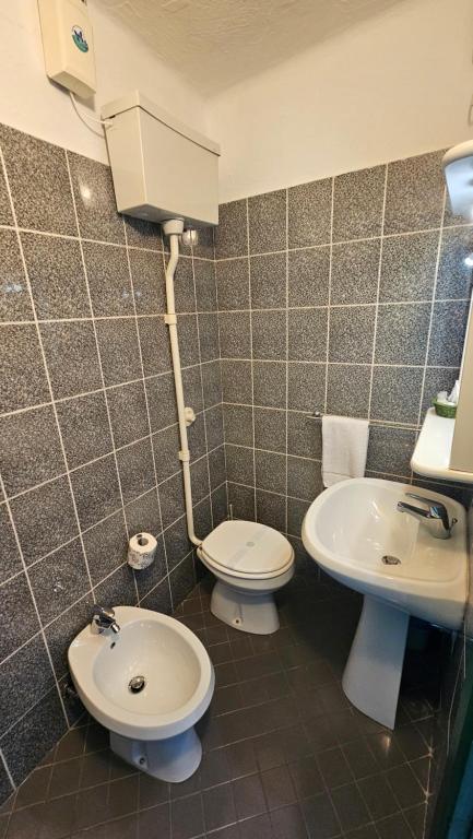 Koupelna v ubytování Casa Gaggiola