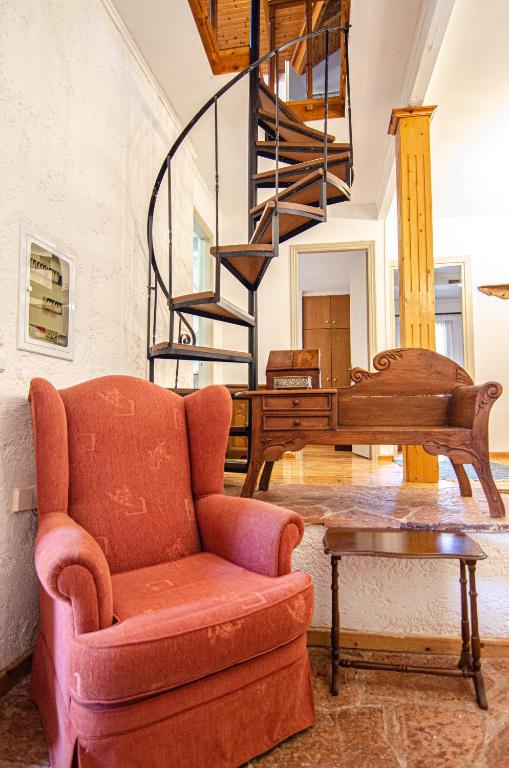 Posezení v ubytování Kefalonian Luxury Villas