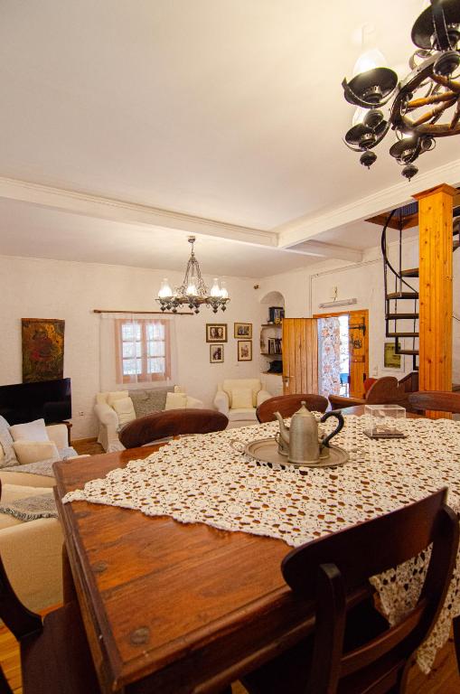 Posezení v ubytování Kefalonian Luxury Villas