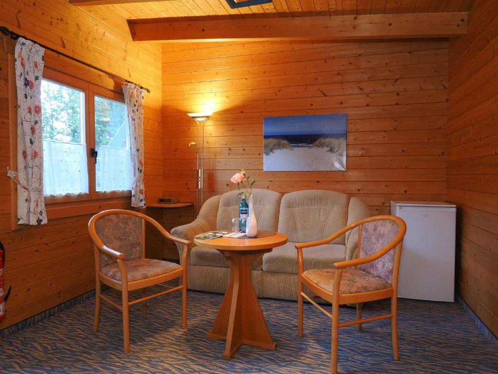 Posezení v ubytování Forsthaus Langenberg