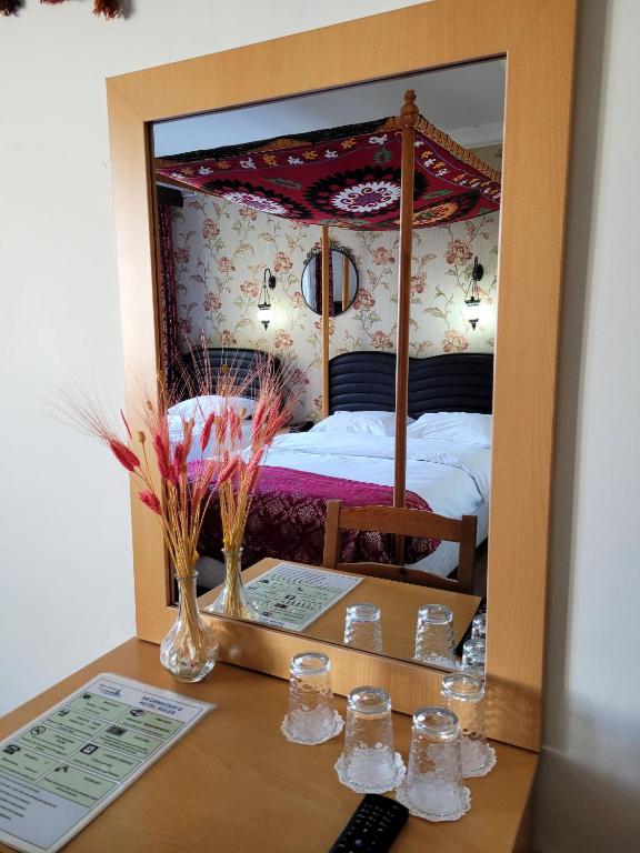 Postel nebo postele na pokoji v ubytování Marmara Guesthouse