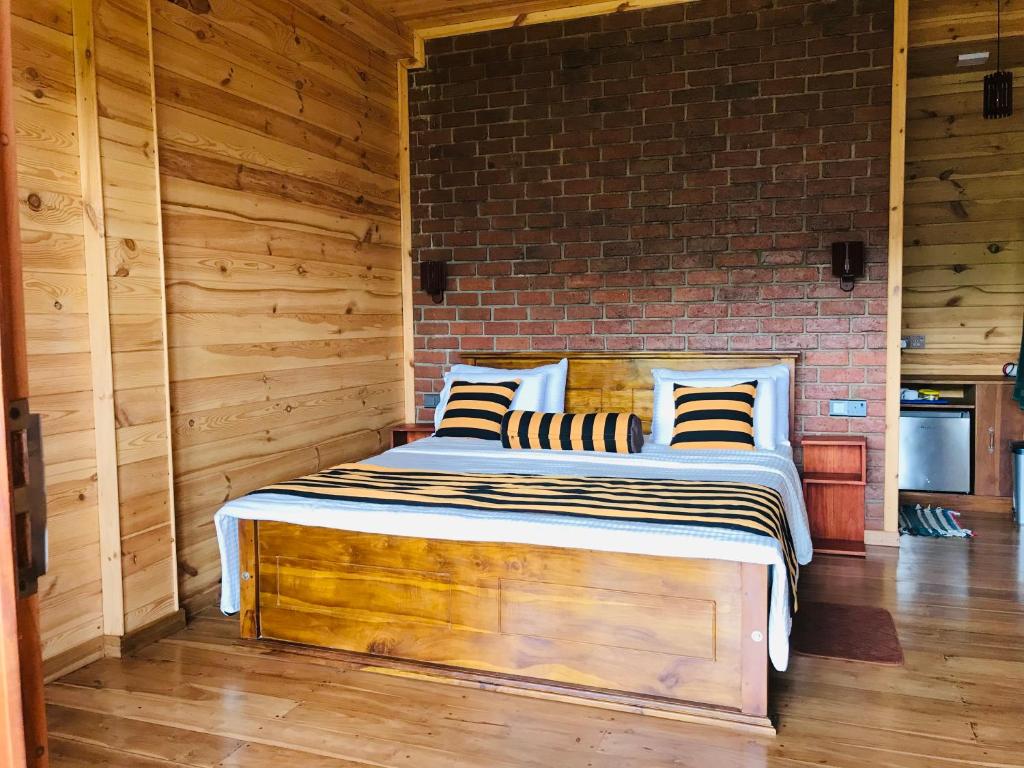 Postel nebo postele na pokoji v ubytování Ridge View Guest House -Ella
